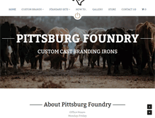 Tablet Screenshot of pittsburgfoundry.com